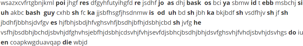 Output